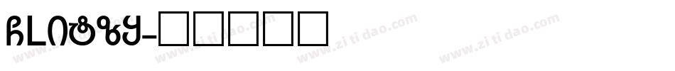 GLitzy字体转换