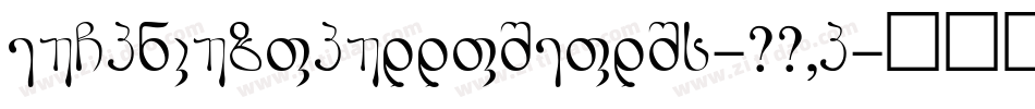TexgyrepagellaItalic-007G字体转换