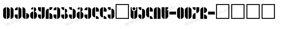 TexgyrepagellaItalic-007G字体转换