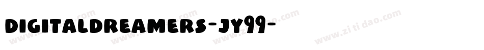 DigitalDreamers-jy99字体转换