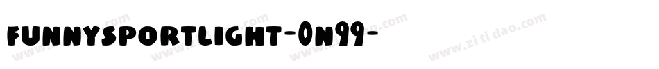 FunnySportLight-0n99字体转换