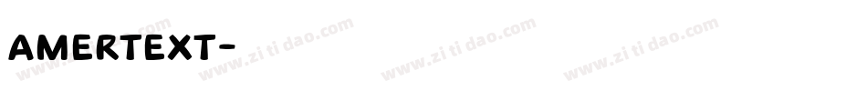 AmerText字体转换