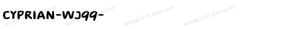 Cyprian-wJ99字体转换