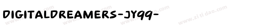 DigitalDreamers-jy99字体转换