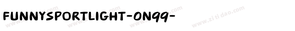 FunnySportLight-0n99字体转换