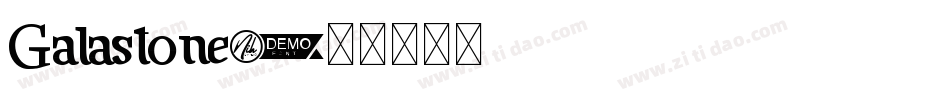 Galastone字体转换