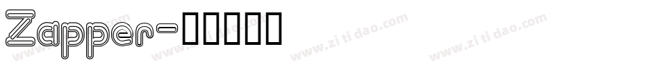 Zapper字体转换