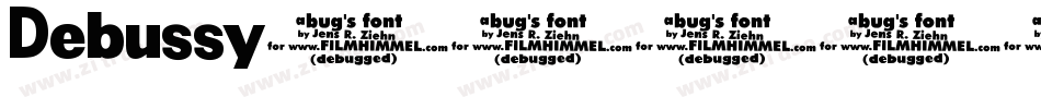 Debussy字体转换