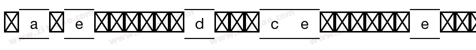 GamePiLTStd-DiceDominoes字体转换