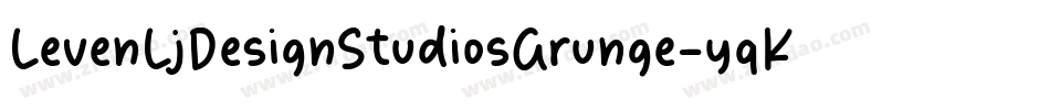 LevenLjDesignStudiosGrunge-yqKq字体转换 LevenLjDesignStudiosGrunge-yqKq字体转换