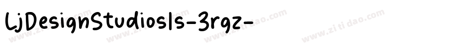 LjDesignStudiosIs-3rgz字体转换
