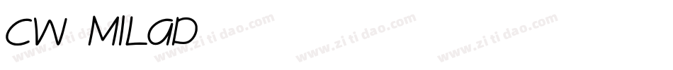 CW_MILAD字体转换