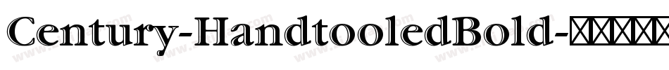 Century-HandtooledBold字体转换