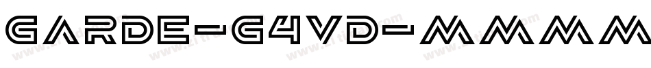 Garde-G4VD字体转换