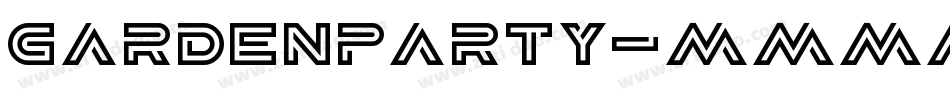 Gardenparty字体转换