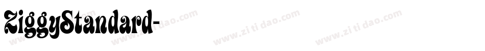 ZiggyStandard字体转换