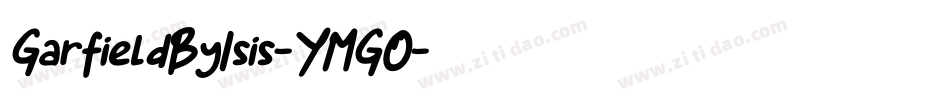 GarfieldByIsis-YMGO字体转换
