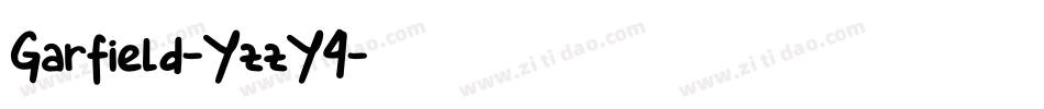 Garfield-YzzY4字体转换