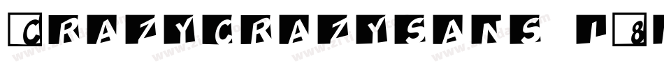 Crazycrazysans-l8dV字体转换