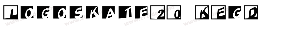 Logoskate20-KEgD字体转换