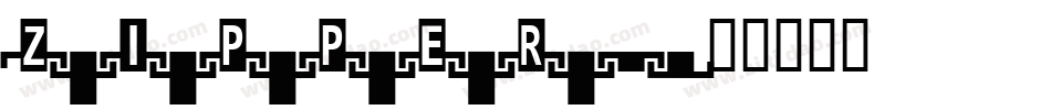 ZIPPER字体转换