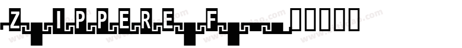 ZipperEF字体转换