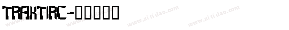 TraktirC字体转换