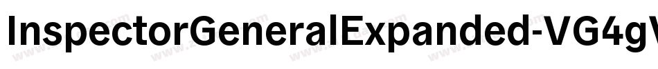 InspectorGeneralExpanded-VG4gV字体转换