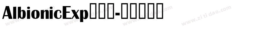 AlbionicExp手机版字体转换