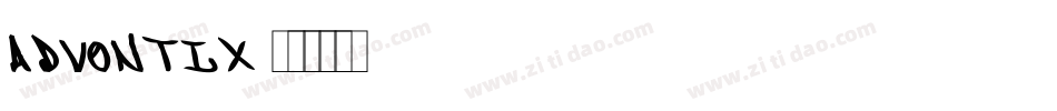 adventix字体转换