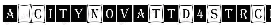 a_CityNovaTtD4StrCmb字体转换