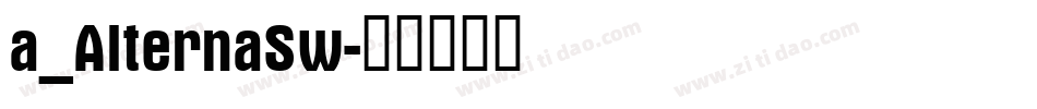 a_AlternaSw字体转换