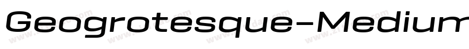 Geogrotesque-Medium字体转换