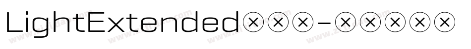 LightExtended生成器字体转换