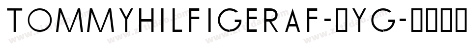 TommyHilfigerAf-6yg字体转换