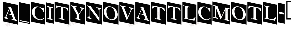 a_CityNovaTtlCmOtl字体转换