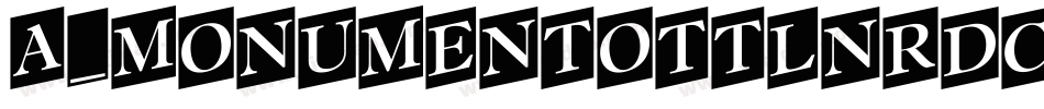 a_MonumentoTtlNrDcCm字体转换