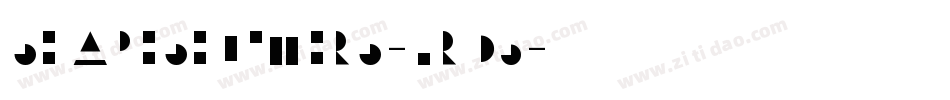 Shapeshifters-lRq5字体转换