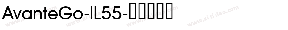 AvanteGo-lL55字体转换