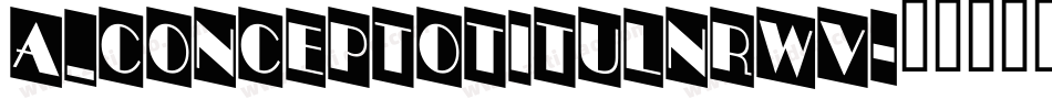 a_ConceptoTitulNrWv字体转换