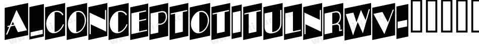 a_ConceptoTitulNrWv字体转换