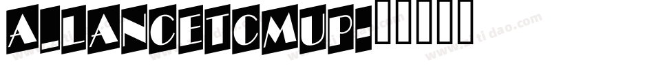 a_LancetCmUp字体转换