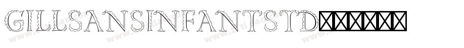 GillSansInfantStd字体转换