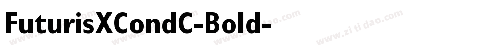 FuturisXCondC-Bold字体转换