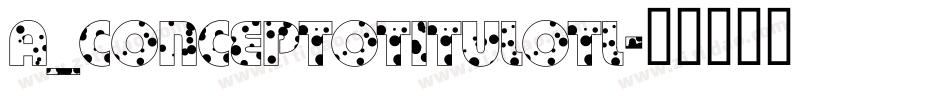 a_ConceptoTitulOtl字体转换