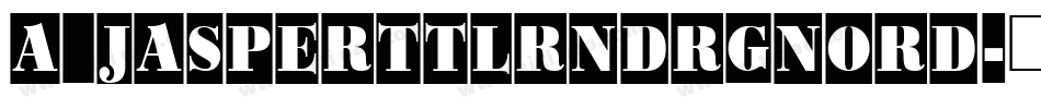 a_JasperTtlRndRgNord字体转换