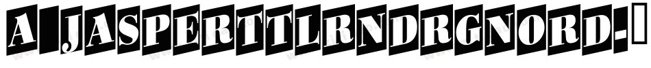 a_JasperTtlRndRgNord字体转换