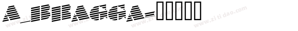 a_Bragga字体转换