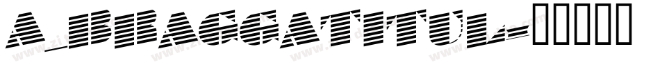 a_BraggaTitul字体转换