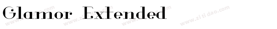 Glamor-Extended字体转换